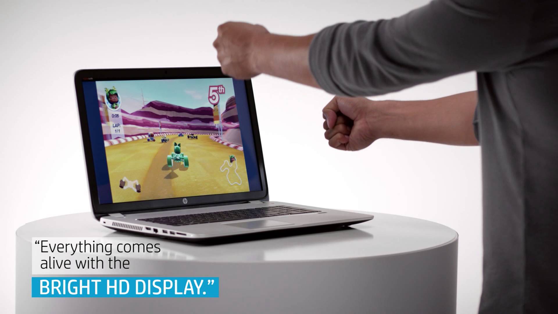 HP Envy 17 Leap Motion