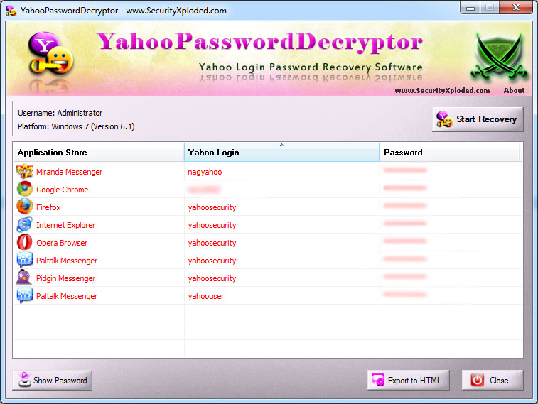 Yahoo reset passwords