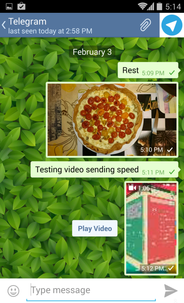 Telegram Voice Message
